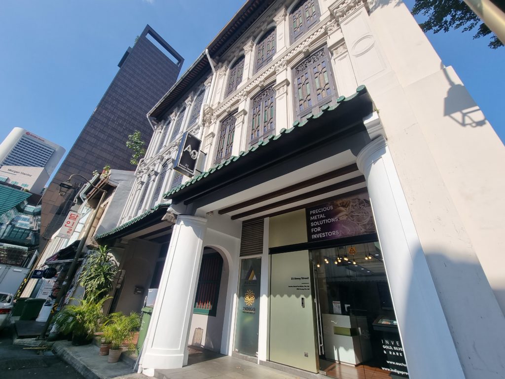 Our Office in Singapore. Singapore Heritage Building